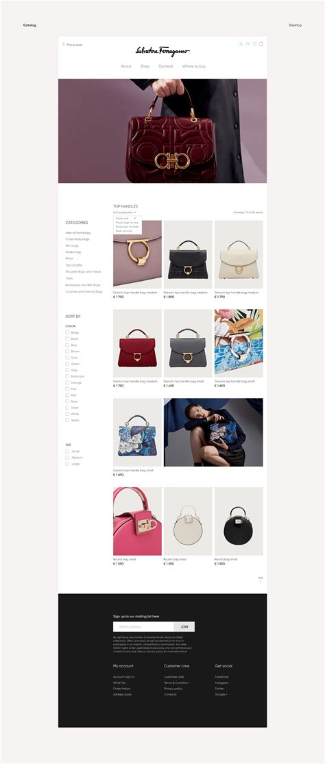 ferragamo pagina oficial|ferragamo website.